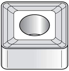 Kennametal - SNMM866 SP Grade KC850 Carbide Turning Insert - TiC/TiCN/TiN Finish, 90° Square, 1" Inscr Circle, 5/16" Thick, 3/32" Corner Radius - Americas Industrial Supply