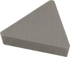 Kennametal - TPG322 Grade K68 Carbide Turning Insert - Uncoated, 60° Triangle, 3/8" Inscr Circle, 1/8" Thick, 1/32" Corner Radius - Americas Industrial Supply