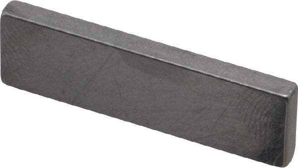 Mitutoyo - 0.103" Rectangular Steel Gage Block - Accuracy Grade 0, Includes Certificate of Inspection - Americas Industrial Supply