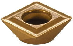 Everede Tool - N9MT11T3 CT Grade NC40 Carbide Indexable Drill Insert - TiN Finish, Square, 11mm Inscribed Circle - Americas Industrial Supply