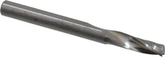 Onsrud - 3/16" Cutting Diam x 5/8" Length of Cut, 1 Flute, Upcut Spiral Router Bit - Uncoated, Right Hand Cut, Solid Carbide, 2" OAL x 3/16" Shank Diam, Single Edge, 21° Helix Angle - Americas Industrial Supply