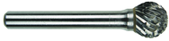 SD-5 1/2 x 7/16 x 1/4" SH Dbl Cut - CBD - Burr - Americas Industrial Supply
