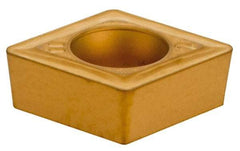 Iscar - CCMT3-2 14 Grade IC9250 Carbide Turning Insert - TiCN/Al2O3/TiN Finish, 80° Diamond, 3/8" Inscr Circle, 5/32" Thick, 1/32" Corner Radius - Americas Industrial Supply