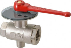 Legris - 3/4" Pipe, Brass Standard Ball Valve - Exact Industrial Supply