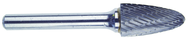SF-1L6 1/4 x 1/2 x 1/4 x 6" SH Sgl Cut - CBD - Burr - Americas Industrial Supply