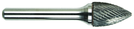 SG-5L6 1/2 x 1 x 1/4 x 6" SH Dbl Cut - CBD - Burr - Americas Industrial Supply