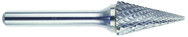 SM-4 3/8 x 5/8 x 1/4" SH Dbl Cut - CBD - Burr - Americas Industrial Supply
