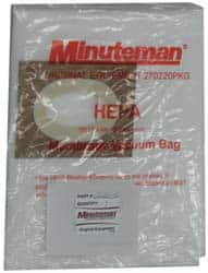 Minuteman - 1.40 Gal Vacuum Bag - For Minuteman C27120-00 - Americas Industrial Supply