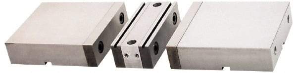 Kurt - 6" Jaw Width, 1.728" Jaw Height, Standard, Vise Jaw Set - Steel, 3 Jaws, Hard Jaws, 6 HD & HDL Vise Compatibility - Americas Industrial Supply