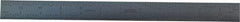 SPI - 12" Long, 1/64, 1/32" and 0.5, 1mm Graduation, Rigid Steel Rule - English/Metric Graduation Style, 1" Wide, Silver, Satin Chrome Finish - Americas Industrial Supply