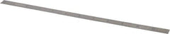 SPI - 12" Long, 1/64, 1/32, 1/16, 1/8" Graduation, Flexible Stainless Steel Rule - 4R Graduation Style, 1/2" Wide, Silver, Polished Finish - Americas Industrial Supply