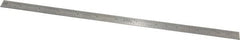 SPI - 12" Long, 1/100, 1/64, 1/50, 1/32" Graduation, Flexible Stainless Steel Rule - 16R Graduation Style, 1/2" Wide, Silver, Polished Finish - Americas Industrial Supply