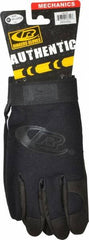 Ringers Gloves - Size 2XL (12) Synthetic Leather General Protection Work Gloves - For Mechanic's & Lifting, Uncoated, Hook & Loop Cuff, Full Fingered, Black, Paired - Americas Industrial Supply