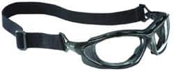 Uvex - +1.5, Clear Lenses, Anti-Fog, Framed Magnifying Safety Glasses - UV Protection, Black Polycarbonate Frame, ANSI Z87.1+, CSA Z94.3 - Americas Industrial Supply