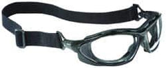 Uvex - +1.5, Clear Lenses, Anti-Fog, Framed Magnifying Safety Glasses - UV Protection, Black Polycarbonate Frame, ANSI Z87.1+, CSA Z94.3 - Americas Industrial Supply