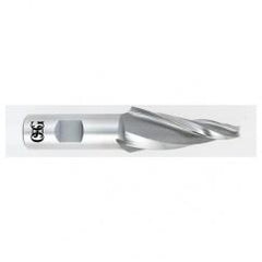 1/4 x 3/4 x 2-1/4 x 4-1/2 3 Fl HSS-CO Tapered Center Cutting End Mill -  Bright - Americas Industrial Supply