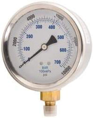 Value Collection - Hydraulic Pressure Gages & Adapters Type: Liquid-Filled Gauge Pressure Rating: 0 - 15000 - Americas Industrial Supply