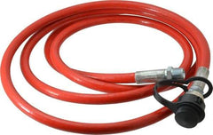 Value Collection - 1/4" Inside Diam x 3/8 NPT 10' Hydraulic Pump Hose - 10,000 psi, 59755199 Opposite End, Thermoplastic - Americas Industrial Supply