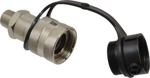 Value Collection - 3/8 NPTF Hydraulic Hose High-Flow Female Coupler - 10,000 psi - Americas Industrial Supply
