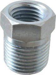 Value Collection - 3/8 Male & 1/4 Female NPTF Steel Hydraulic Hose Bushing - 10,000 psi - Americas Industrial Supply