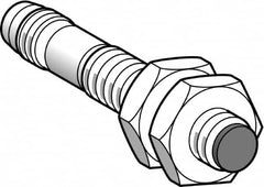 Telemecanique Sensors - PNP, NC, 2.5mm Detection, Cylinder, Inductive Proximity Sensor - 3 Wires, IP65, IP67, 12 to 24 VDC, M8x1 Thread, 42mm Long - Americas Industrial Supply