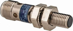 Telemecanique Sensors - NPN, NC, 1.5mm Detection, Cylinder Shielded, Inductive Proximity Sensor - 3 Wires, IP67, 12 to 24 VDC, M12x1 Thread, 45mm Long x 0.39 Inch Wide - Americas Industrial Supply