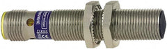 Telemecanique Sensors - NPN, 2mm Detection, Cylinder Shielded, Inductive Proximity Sensor - 3 Wires, IP67, IP69K, 12 to 24 VDC, M12x1 Thread, 50mm Long x 0.71 Inch Wide - Americas Industrial Supply