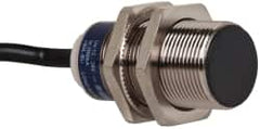 Telemecanique Sensors - PNP, NC, 5mm Detection, Cylinder Shielded, Inductive Proximity Sensor - 3 Wires, IP68, IP69K, 12 to 24 VDC, M18x1 Thread, 1.54 Inch Long x 0.71 Inch Wide - Americas Industrial Supply