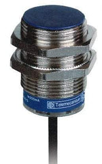 Telemecanique Sensors - PNP, 10mm Detection, Cylinder Shielded, Inductive Proximity Sensor - 3 Wires, IP68, IP69K, 12 to 24 VDC, M30x1.5 Thread, 1.69 Inch Long x 1.18 Inch Wide - Americas Industrial Supply