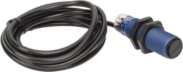 Telemecanique Sensors - Cable Connector, 0.6m Nominal Distance, Shock and Vibration Resistant, Diffused Photoelectric Sensor - 12 to 24 VDC, 500 Hz, PBT, 2.44 Inch Long x 0.71 Inch Wide - Americas Industrial Supply