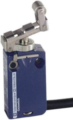 Telemecanique Sensors - SPDT, NC/NO, 240 VAC, 250 VDC, Removable Cable Terminal, Roller Plunger Actuator, General Purpose Limit Switch - 1, 2, 6, 12, 13, 4X, 6P NEMA Rating, IP66, IP67, IP68 IPR Rating - Americas Industrial Supply