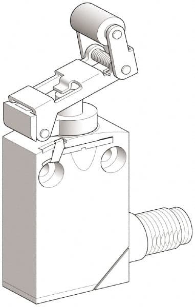 Telemecanique Sensors - SPDT, NC/NO, 240 VAC, 250 VDC, Screw Terminal, Roller Plunger Actuator, General Purpose Limit Switch - 1, 2, 6, 12, 13, 4X, 6P NEMA Rating, IP66, IP67, IP68 IPR Rating - Americas Industrial Supply