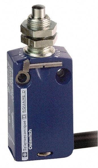 Telemecanique Sensors - DP, NC/NO, 240 VAC, Removable Cable Terminal, End Plunger Actuator, General Purpose Limit Switch - IP66, IP67, IP68 IPR Rating - Americas Industrial Supply