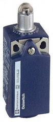 Telemecanique Sensors - SPDT, NC/NO, 240 VAC, 250 VDC, Screw Terminal, Roller Plunger Actuator, General Purpose Limit Switch - 1, 2, 4, 6, 12, 13 NEMA Rating, IP66, IP67 IPR Rating - Americas Industrial Supply