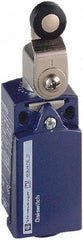 Telemecanique Sensors - SPDT, NC/NO, 240 VAC, 250 VDC, Screw Terminal, Roller Lever Actuator, General Purpose Limit Switch - 1, 2, 4, 6, 12, 13 NEMA Rating, IP66, IP67 IPR Rating - Americas Industrial Supply