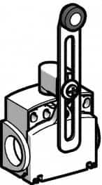 Telemecanique Sensors - SPDT, NC/NO, 240 VAC, 250 VDC, Screw Terminal, Roller Lever Actuator, General Purpose Limit Switch - 1, 2, 4, 6, 12, 13 NEMA Rating, IP66, IP67 IPR Rating - Americas Industrial Supply