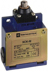Telemecanique Sensors - SPDT, NC/NO, 240 VAC, 250 VDC, Screw Terminal, End Plunger Actuator, General Purpose Limit Switch - 1, 2, 4, 6, 12, 13, 6P NEMA Rating, IP66 IPR Rating - Americas Industrial Supply