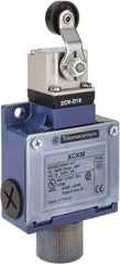 Telemecanique Sensors - SPDT, NC/NO, 240 VAC, 250 VDC, Screw Terminal, Roller Lever Actuator, General Purpose Limit Switch - 1, 2, 4, 6, 12, 13, 6P NEMA Rating, IP66 IPR Rating - Americas Industrial Supply