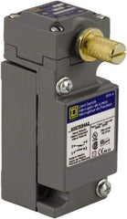 Square D - SPDT, NC/NO, 250 VDC at 0.11 Amp, 600 VAC at 1.20 Amp, Screw Terminal, Rotary Head Actuator, General Purpose Limit Switch - 1, 2, 4, 6, 12, 13, 6P NEMA Rating, IP66 IPR Rating - Americas Industrial Supply