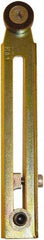 Square D - 0.88 Inch Long, 0.63 Inch Diameter, Cast Zinc Body, Limit Switch Adjustable Roller Lever - Steel Roller, For Use with Limit Switches - Americas Industrial Supply