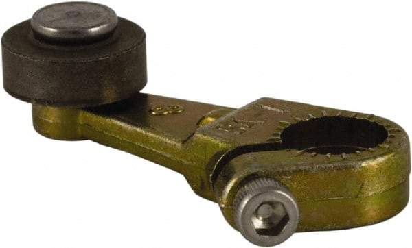 Square D - 1.38 Inch Long, 0.63 Inch Diameter, Cast Zinc Body, Limit Switch Operator - Steel Roller, For Use with Limit Switches - Americas Industrial Supply
