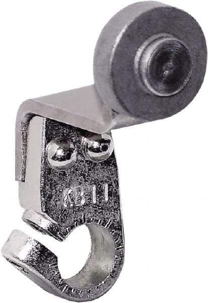 Square D - 1-1/2 Inch Long, 3/4 Inch Diameter, Cast Zinc Body, Limit Switch Operator - 1/4 Inch Face Width, Iron Roller, For Use with Limit Switches - Americas Industrial Supply
