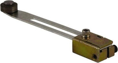 Square D - 0.88 Inch Long, 0.63 Inch Diameter, Cast Zinc Body, Limit Switch Adjustable Roller Lever - Nylon Roller, For Use with Limit Switches - Americas Industrial Supply