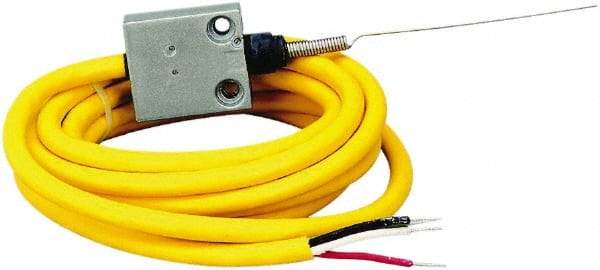 Square D - SPDT, NC/NO, 240 VAC, Prewired Terminal, Cat Whisker Actuator, General Purpose Limit Switch - 1, 12, 13 NEMA Rating, IP54 IPR Rating, 15 Ounce Operating Force - Americas Industrial Supply