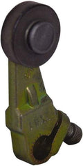 Square D - 1-1/2 Inch Long, 1/4 Inch Diameter, Cast Zinc Body, Limit Switch Lever Roller - 1/4 Inch Face Width, Steel Roller, For Use with Limit Switches - Americas Industrial Supply