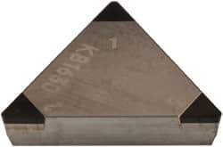 Kennametal - TPG322 MT Grade KB1630 CBN Turning Insert - Uncoated, 60° Triangle, 3/8" Inscr Circle, 1/8" Thick, 1/32" Corner Radius - Americas Industrial Supply