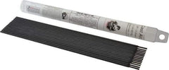 Welding Material - 14" Long, 1/8" Diam, Cast Iron Arc Welding Electrode - Cast Iron Rod (Nickel Free) - Exact Industrial Supply