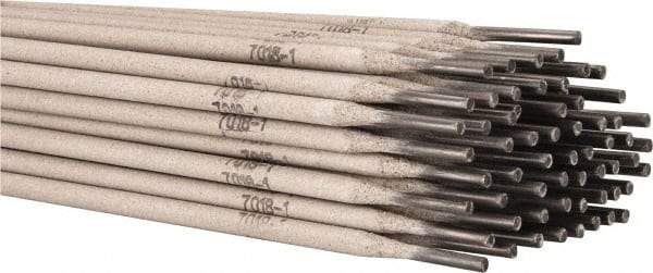 Welding Material - 14" Long, 1/8" Diam, Steel Alloy Arc Welding Electrode - E7018 - Exact Industrial Supply