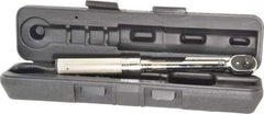 CDI - 3/8" Drive Micrometer Torque Wrench - 4 N/m to 22 N/m Torque, 10-5/32" OAL, 0.12 N/m Graduation, Ratcheting with Reverse Lever Head - Americas Industrial Supply