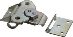 Value Collection - 4.68" Long x 3-1/4" Wide x 0.72" High, Standard Base Wing Turn Latch - Steel, with Zinc Finish - Americas Industrial Supply